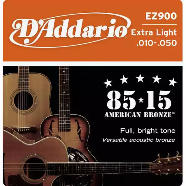 D'Addario EZ900 Bronze 10-50