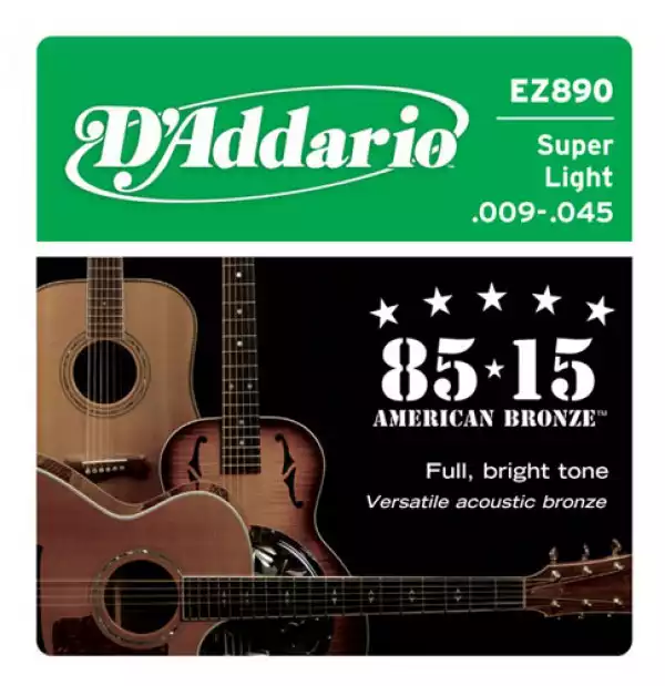 D'Addario EZ890 Bronze 9-45