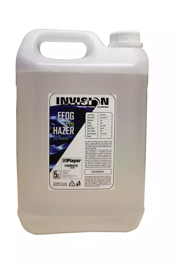 INVISION HAZER FLUID (Oil Based) - tečnosti za dim mašine