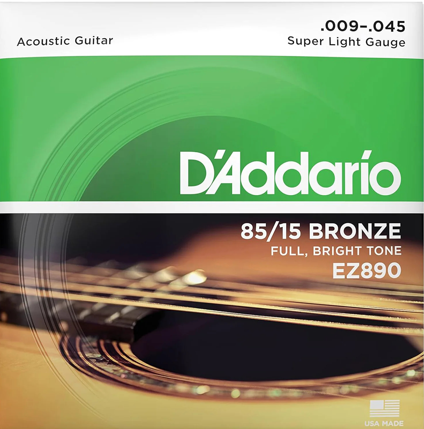 D'Addario EZ890 Bronze 9-45 - Žice za akustičnu gitaru