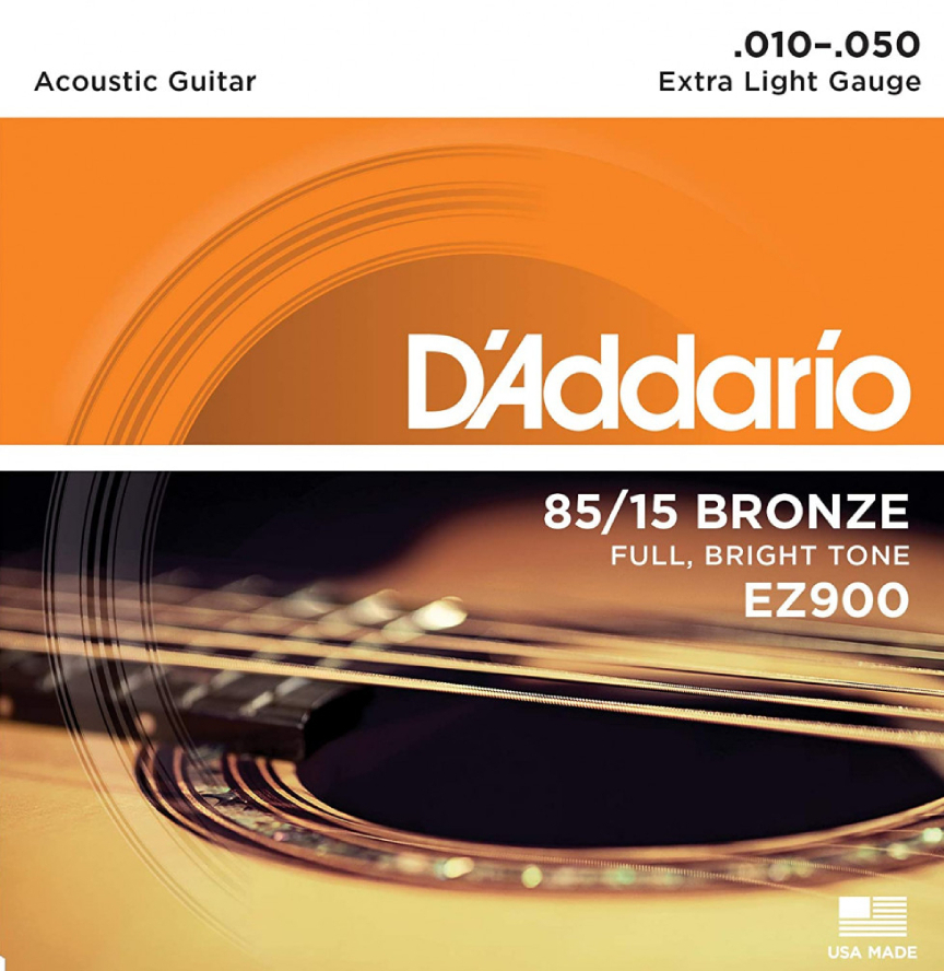 D'Addario EZ900 Bronze 10-50 - Žice za akustičnu gitaru