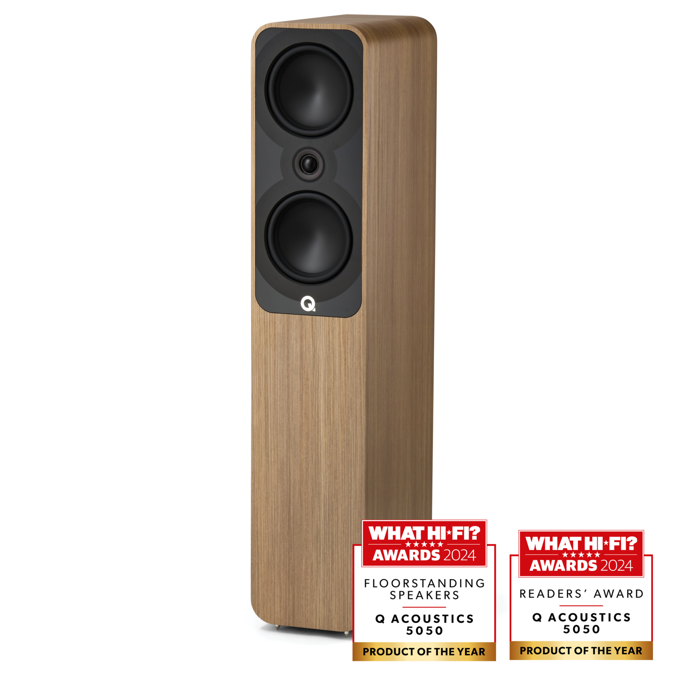 Q Acoustics 5050 Holm Oak  - Podnostojeći Zvučnik