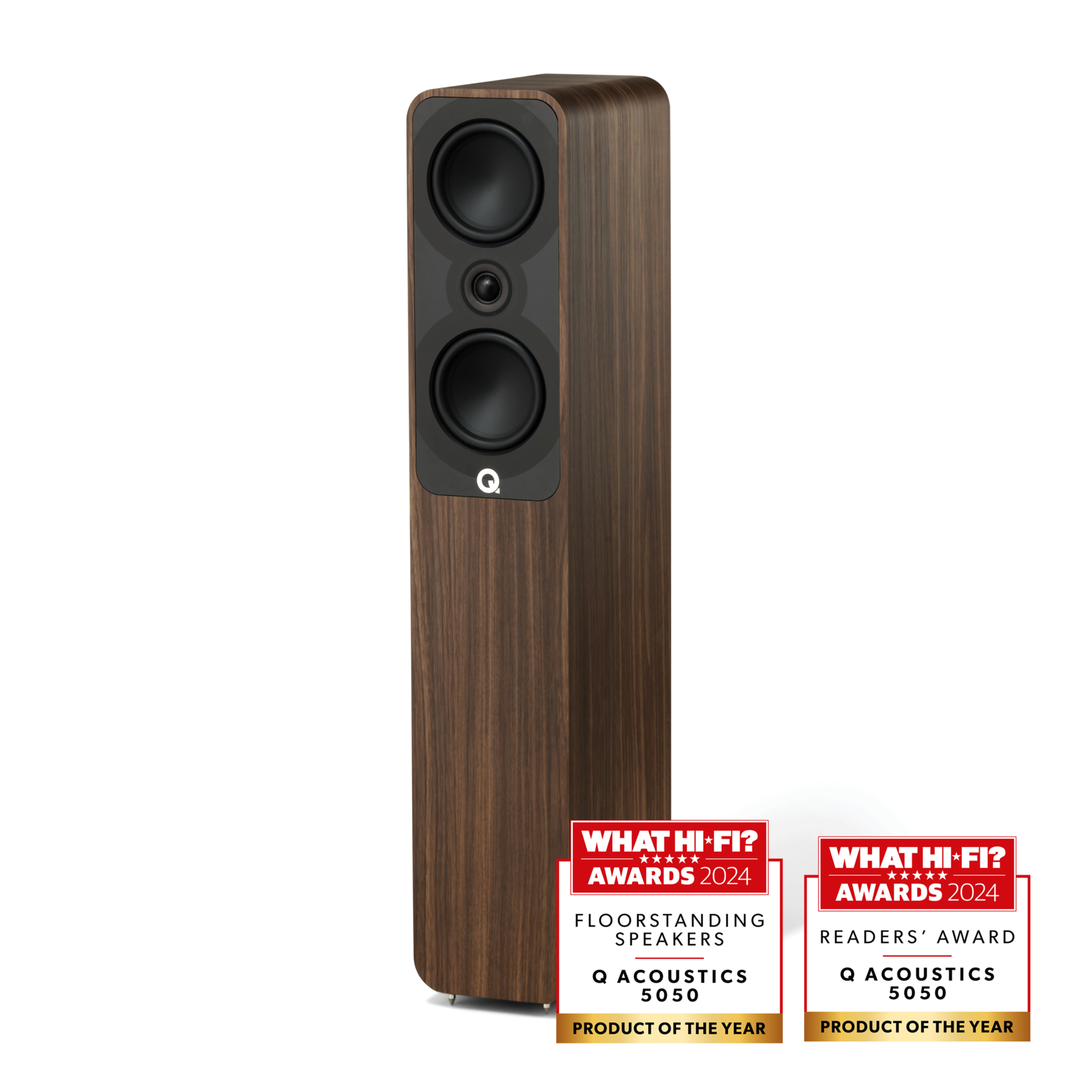 Q Acoustics 5050 Santos Rosewood - Podnostojeći Zvučnik