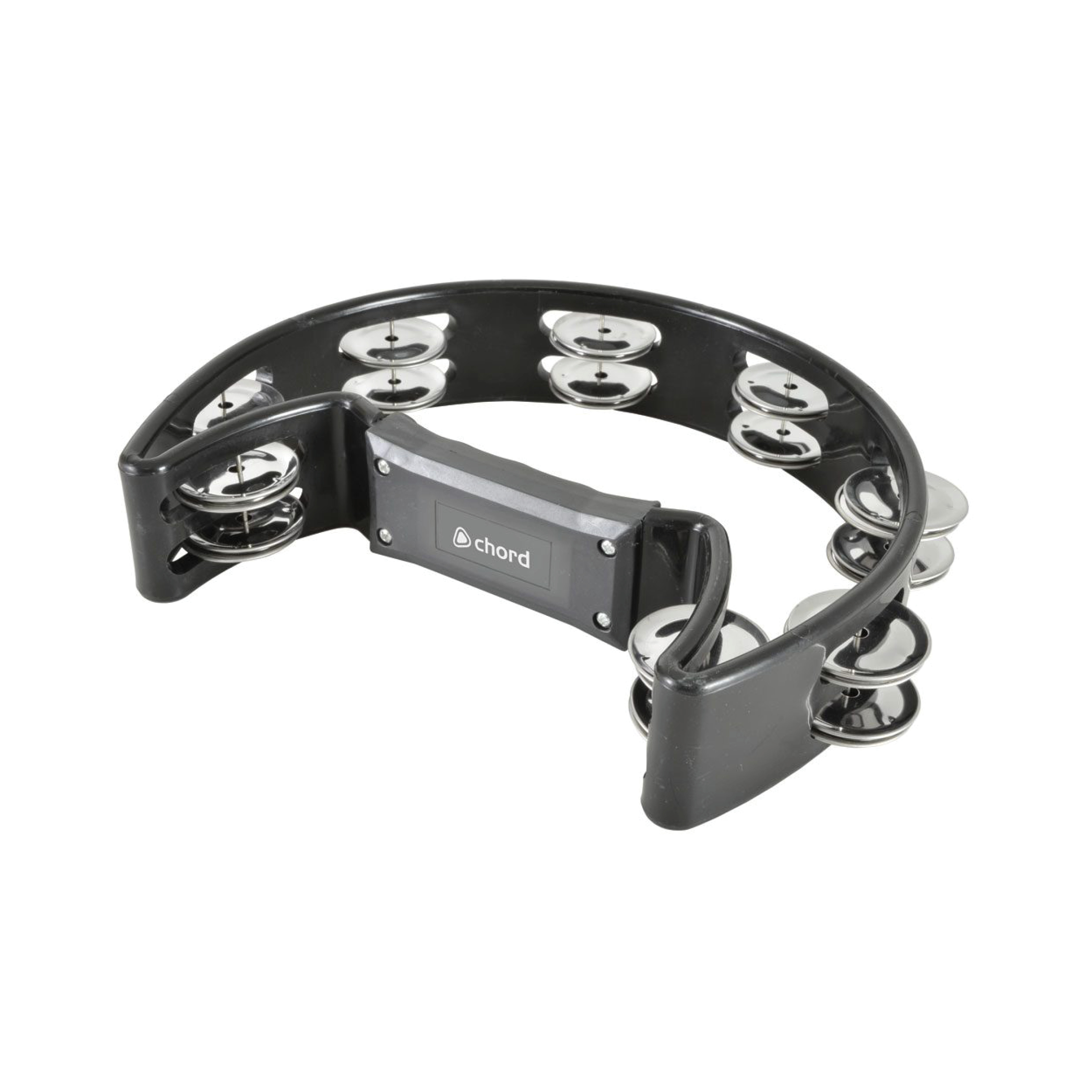 Chord Tambourine-Single D Blk