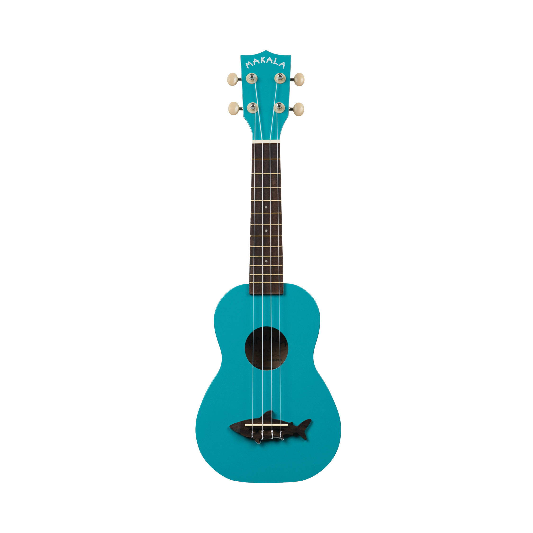 Kala Makala Mako Blue Soprano Shark Ukulele