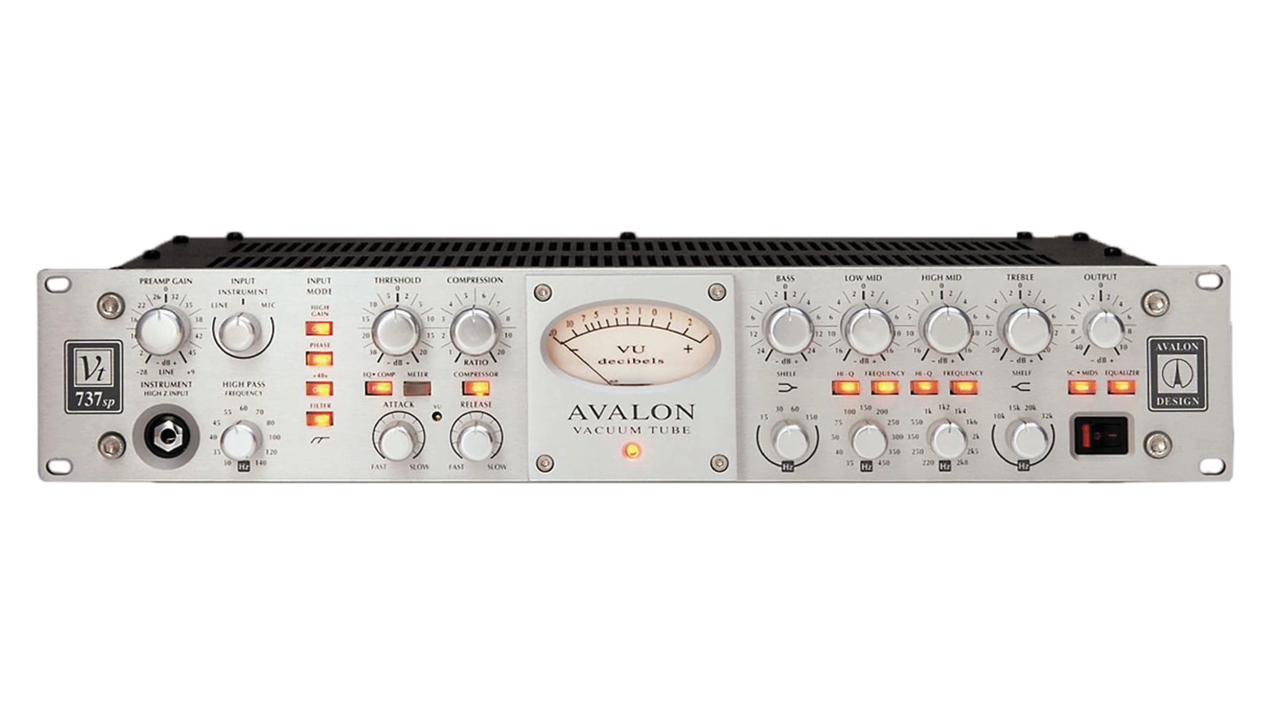 Avalon VT-737sp Mono Mic Preamp/Compressor/EQ