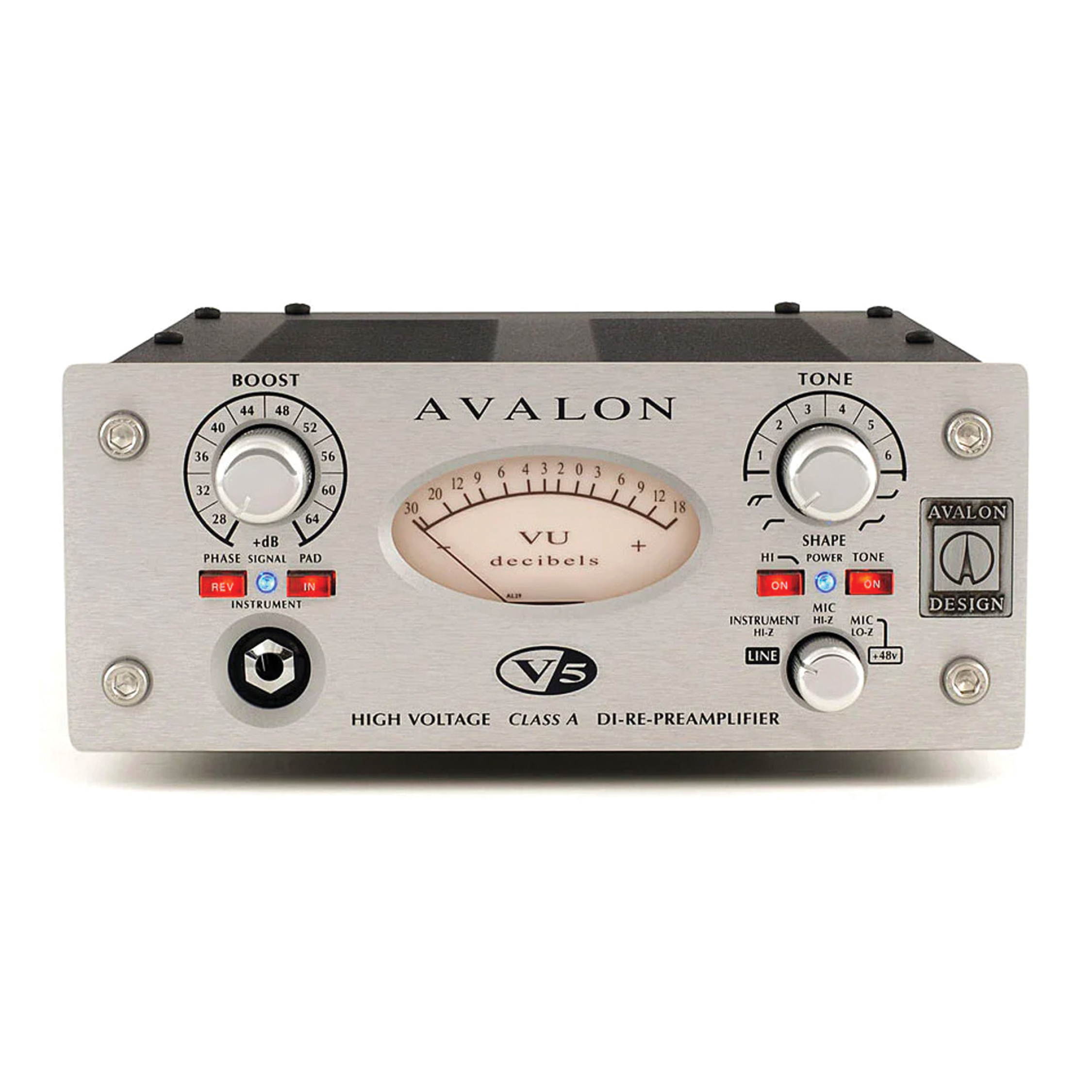 Avalon V5 Mono Pre -Reamp-D.I.