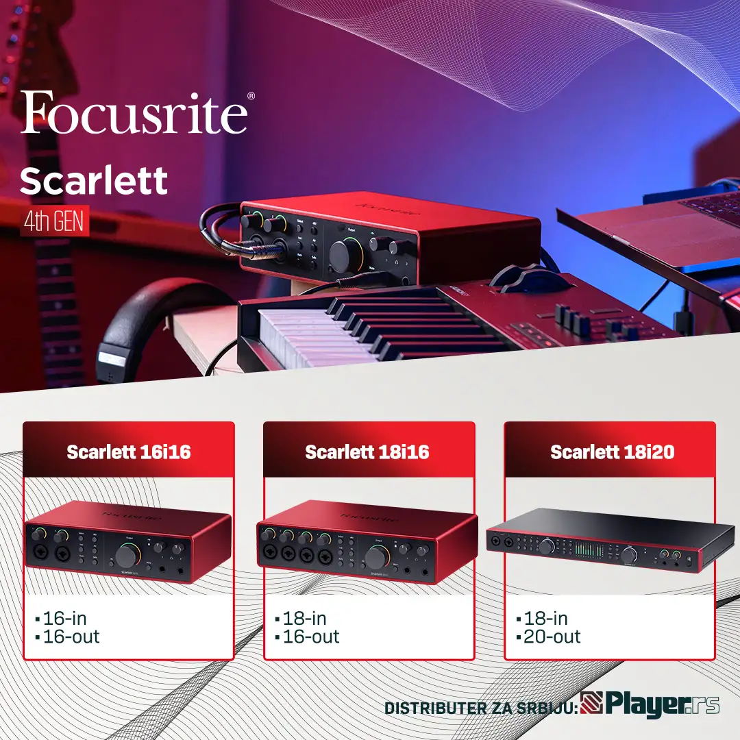 Focusrite - scarlett NOVO 24-MOB                                                                                                                                                                                                                               