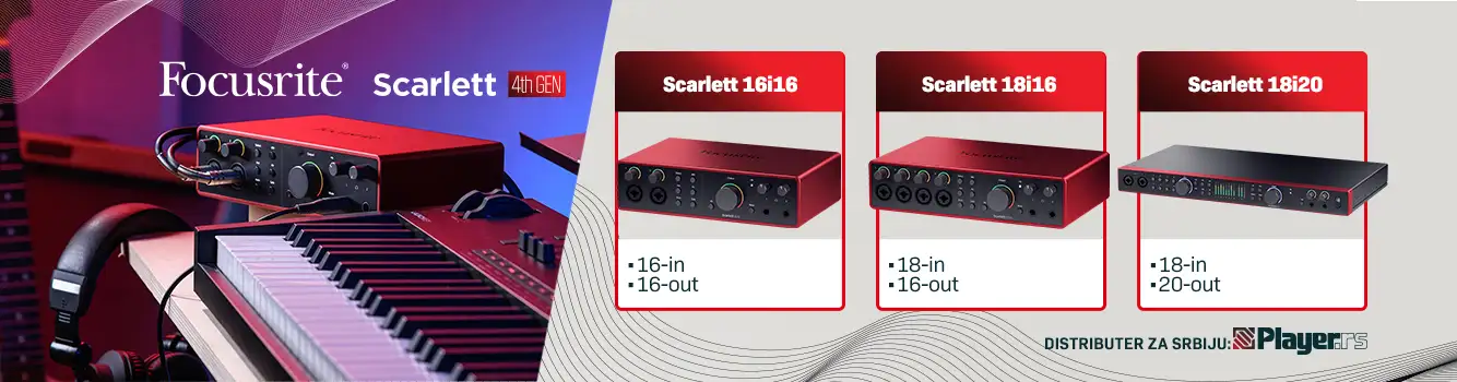 Focusrite - scarlett NOVO 24                                                                                                                                                                                                                                   